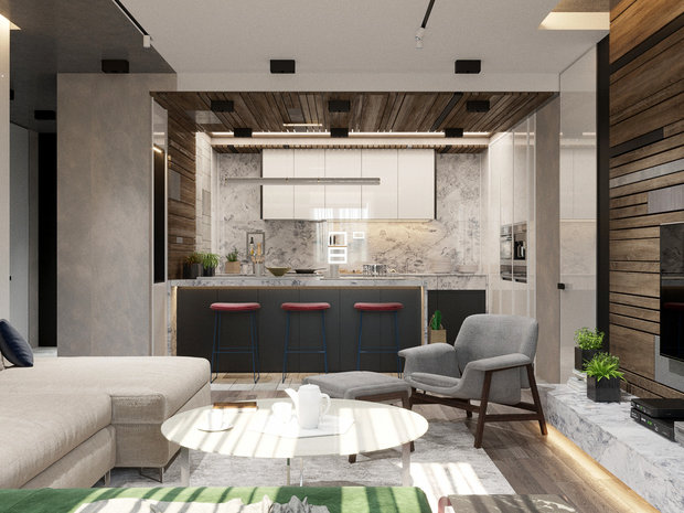 Фото из портфолио Парк Рублево – фотографии дизайна интерьеров на INMYROOM