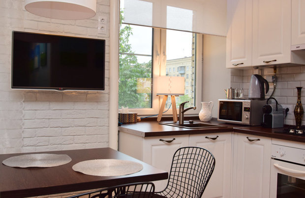 Фотография: Кухня и столовая в стиле Скандинавский, Декор интерьера, Подоконник – фото на INMYROOM