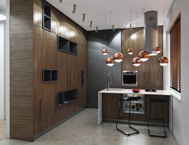 Фото из портфолио Квартира в Воронеже – фотографии дизайна интерьеров на INMYROOM