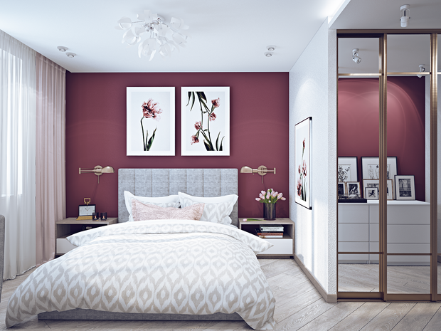 Фото из портфолио ЖК Заельцовский 52м2 – фотографии дизайна интерьеров на INMYROOM