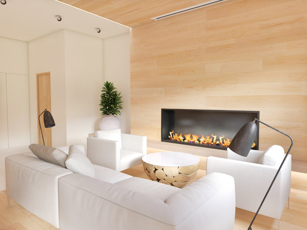 Фотография: Гостиная в стиле Скандинавский, Современный, Квартира, Дома и квартиры, Минимализм, Проект недели – фото на INMYROOM