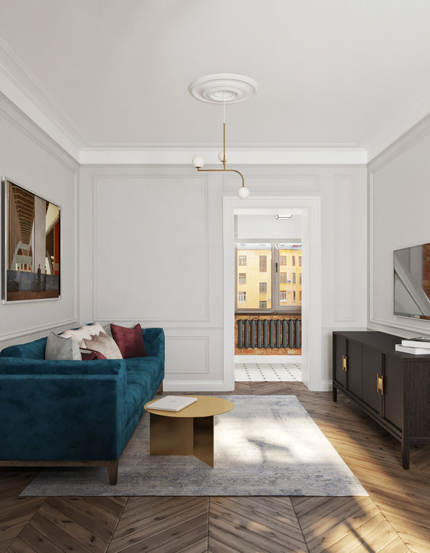 Фото из портфолио PITER FLAT – фотографии дизайна интерьеров на INMYROOM