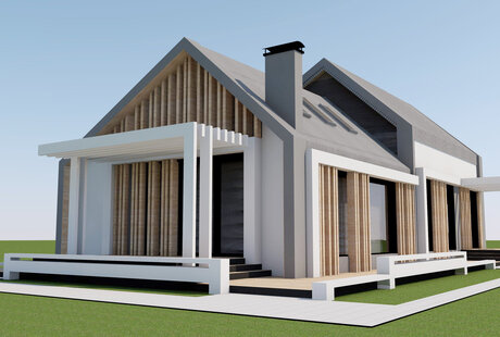 The house from LSTK. Дом из ЛСТК