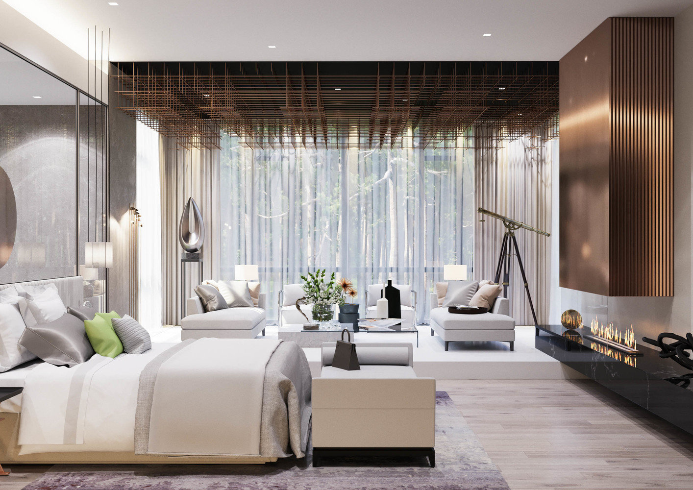 Фотография: Спальня в стиле Современный, Дом, Проект дня, Московская область, Шамсудин Керимов, Эксклюзивные проекты, Никольская слобода – фото на INMYROOM Фотография: Спальня в стиле Современный, Дом, Проект дня, Московская область, Шамсудин Керимов, Эксклюзивные проекты, Никольская слобода – фото на INMYROOM