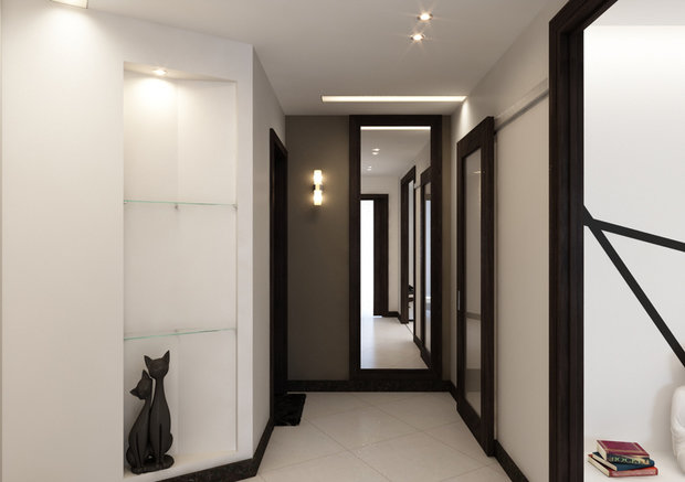 Фотография: Прихожая в стиле Современный, Квартира, Дома и квартиры, Минимализм, Проект недели – фото на INMYROOM