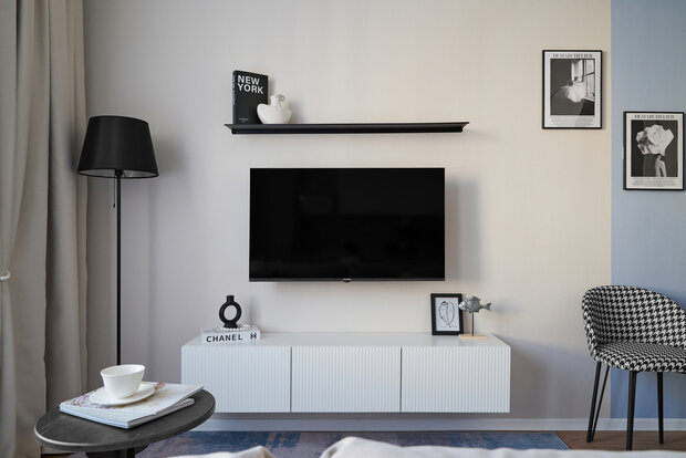 Фото из портфолио Студия в ЖК Молжаниново  – фотографии дизайна интерьеров на INMYROOM