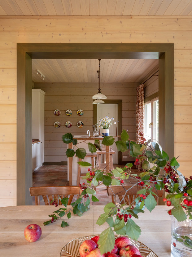 Фотография: Кухня и столовая в стиле Прованс и Кантри, Дом, Проект недели, Дача, Дом и дача, Московская область, 4 и больше, Более 90 метров, Анна Морозова, Aminteriors, Талеж, Константин Доронченков – фото на INMYROOM