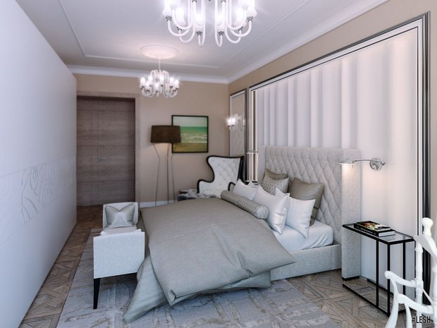 Фото из портфолио Zelenina 118 м – фотографии дизайна интерьеров на INMYROOM