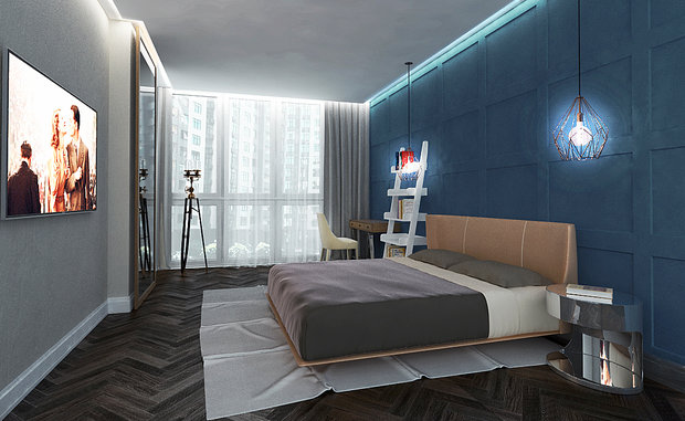 Фото из портфолио Квартира Драгомирова – фотографии дизайна интерьеров на INMYROOM