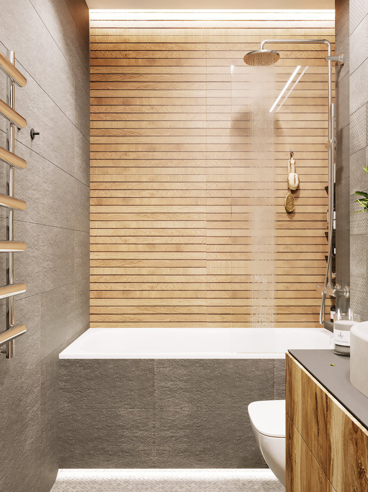 Фотография: Ванная в стиле Лофт, Эко, Современный, Квартира, Проект недели, Санкт-Петербург, 3 комнаты, 60-90 метров, Монолитно-кирпичный, Студия 20:18 – фото на INMYROOM Фотография: Ванная в стиле Лофт, Эко, Современный, Квартира, Проект недели, Санкт-Петербург, 3 комнаты, 60-90 метров, Монолитно-кирпичный, Студия 20:18 – фото на INMYROOM