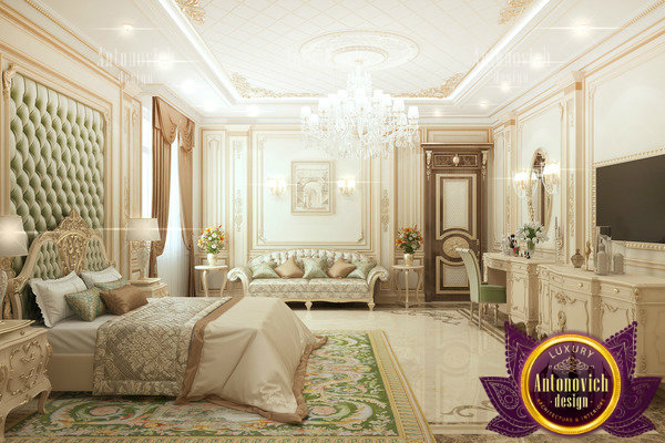 Фото из портфолио Bedroom design in classical style UAE – фотографии дизайна интерьеров на INMYROOM