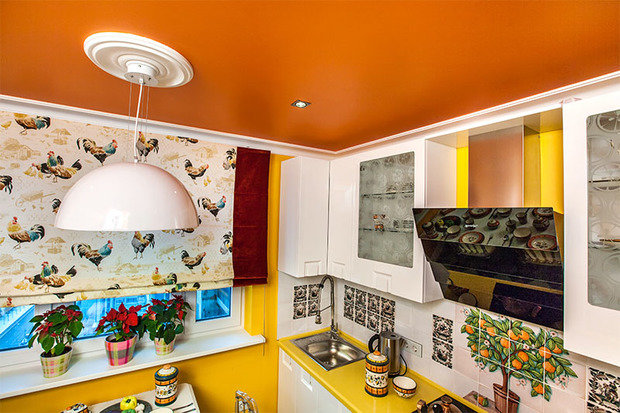 Фотография: Кухня и столовая в стиле Прованс и Кантри, Современный, Эклектика, Интерьер комнат – фото на INMYROOM