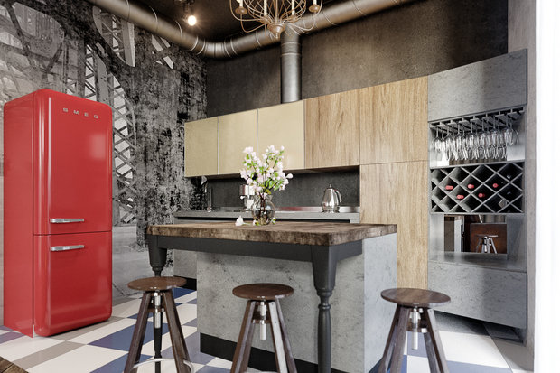 Фото из портфолио Заводной апельсин – фотографии дизайна интерьеров на INMYROOM