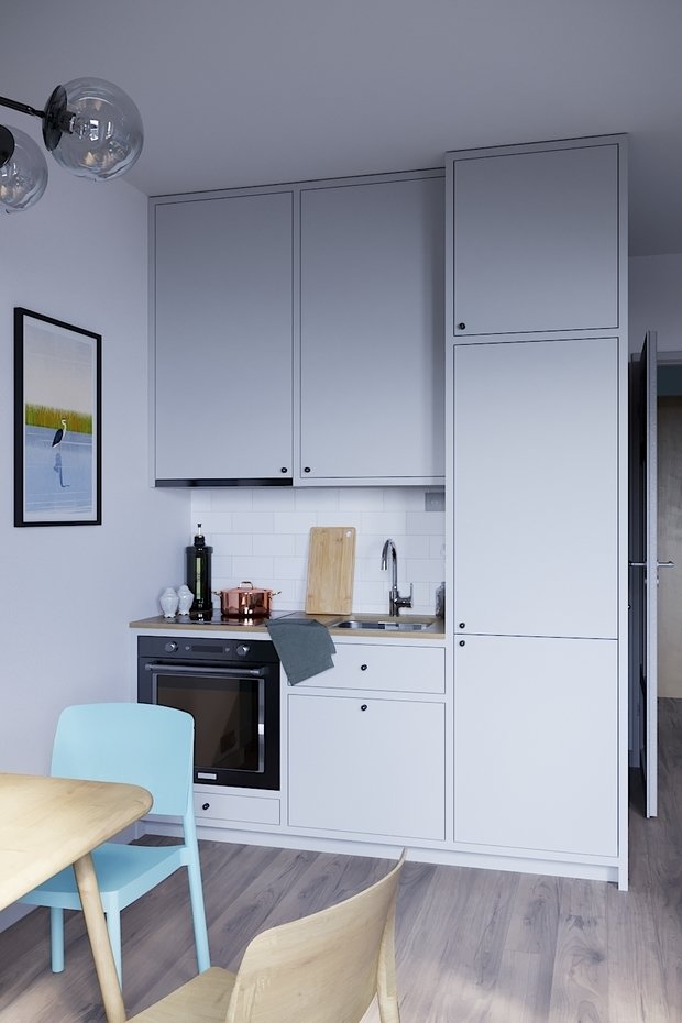 Фото из портфолио ЖК «Новые горизонты» – фотографии дизайна интерьеров на INMYROOM