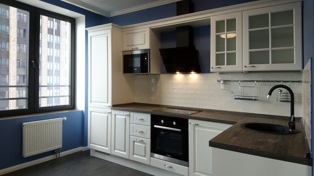 Фото из портфолио Сдержанный и лаконичный «Бритиш»: обзор квартиры в ЖК Савеловский сити  – фотографии дизайна интерьеров на INMYROOM