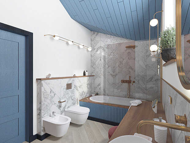 Фото из портфолио Дом в стиле ар-деко – фотографии дизайна интерьеров на INMYROOM