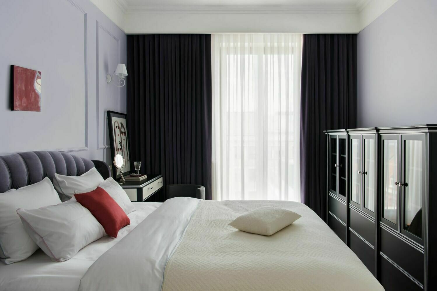 Фотография: Спальня в стиле Классический, Проект недели, Более 90 метров – фото на INMYROOM