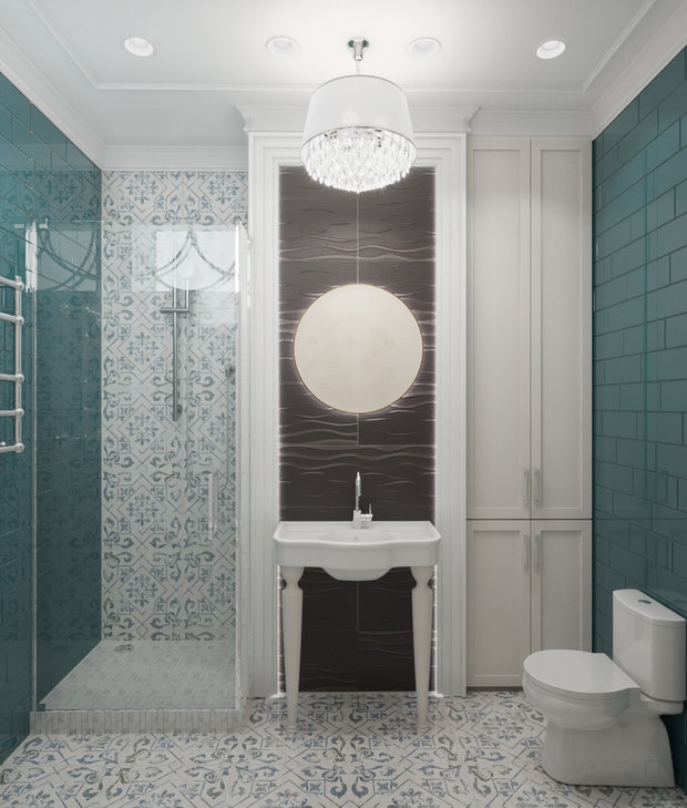 Фото из портфолио Интерьер квартиры 105 кв.м – фотографии дизайна интерьеров на INMYROOM