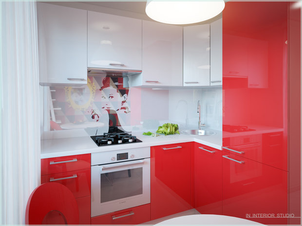 Фото из портфолио Квартира в стиле Поп-Арт – фотографии дизайна интерьеров на INMYROOM