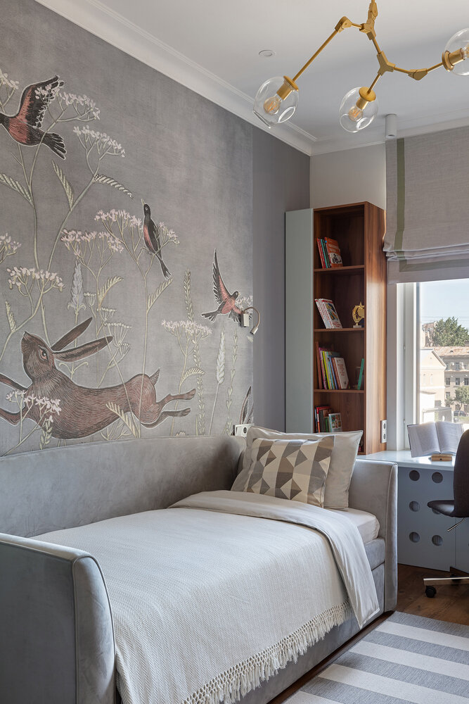 Фотография: Детская в стиле Современный, Квартира, Проект дня, Санкт-Петербург, 4 и больше, Более 90 метров, Маргарита Сивухина – фото на INMYROOM Фотография: Детская в стиле Современный, Квартира, Проект дня, Санкт-Петербург, 4 и больше, Более 90 метров, Маргарита Сивухина – фото на INMYROOM