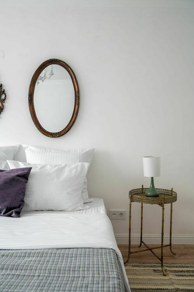 Фотография: Спальня в стиле Скандинавский, Современный, Эклектика, Минимализм, Проект недели, 2 комнаты, 40-60 метров – фото на INMYROOM