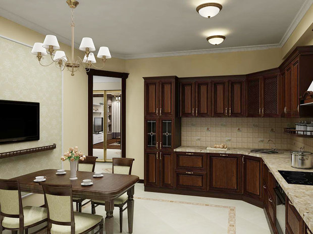 Фото из портфолио Квартира в современной классике 108 кв.м. Краснодар – фотографии дизайна интерьеров на INMYROOM