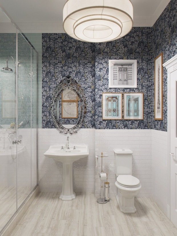 Фотография: Ванная в стиле Прованс и Кантри, Современный, Дом, Проект недели, Санкт-Петербург, 60-90 метров, Маргарита Рассказова – фото на INMYROOM