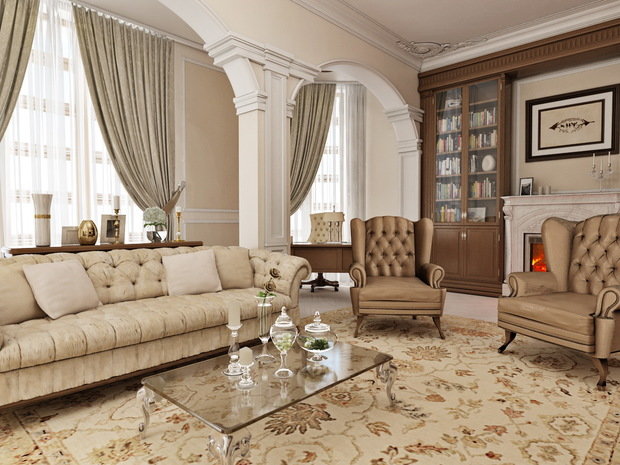 Фото из портфолио Студия в классическом стиле  – фотографии дизайна интерьеров на INMYROOM