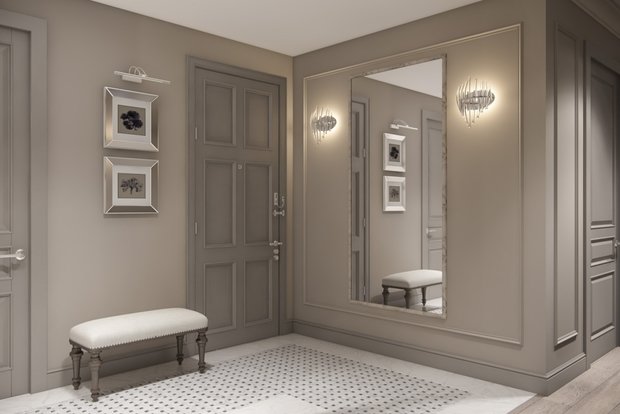 Фото из портфолио СЕРО-БЕЖЕВОЕ НАСТРОЕНИЕ – фотографии дизайна интерьеров на INMYROOM