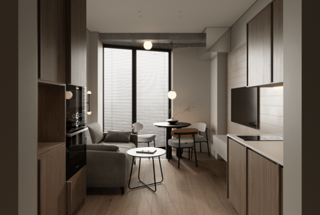 Интерьер квартиры в ЖК Symphony34