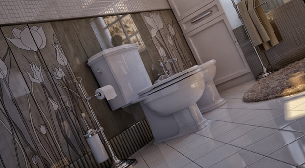 Фото из портфолио Загородная история – фотографии дизайна интерьеров на INMYROOM