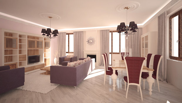 Фото из портфолио Проект 46 (1) – фотографии дизайна интерьеров на INMYROOM