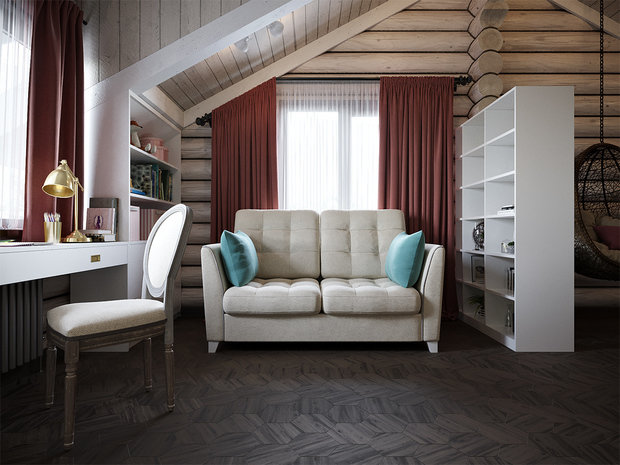 Фотография: Детская в стиле Прованс и Кантри, Дом, Проект недели, Дом и дача, Ирина Васильева, 4 и больше, Более 90 метров, Егорьевск – фото на INMYROOM