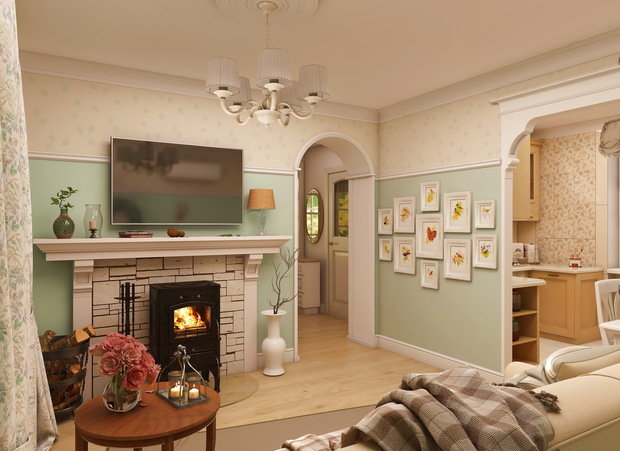 Фото из портфолио Частный дом – фотографии дизайна интерьеров на INMYROOM