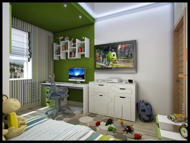Фото из портфолио Интерьеры RichmanStudio – фотографии дизайна интерьеров на INMYROOM