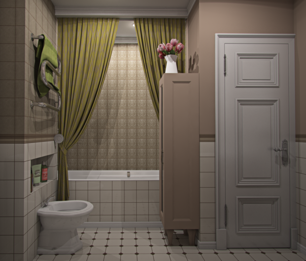 Фотография: Ванная в стиле Прованс и Кантри – фото на INMYROOM