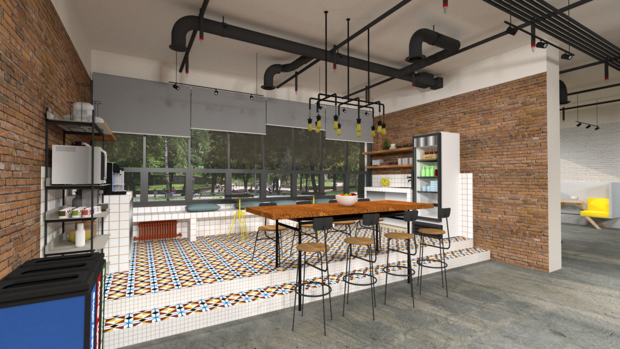 Фото из портфолио Офис для IT компании в Риге – фотографии дизайна интерьеров на INMYROOM