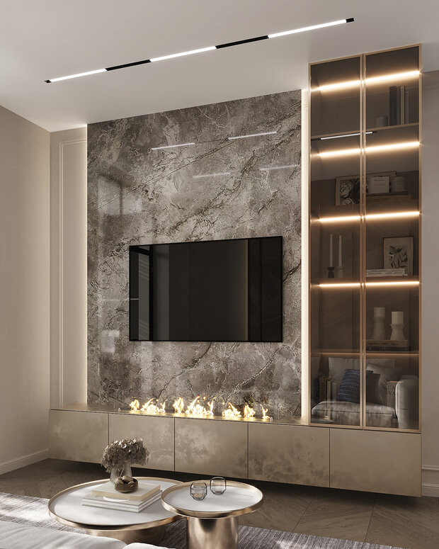 Фото из портфолио Дизайн интерьера квартиры в ЖК «Событие» в современном стиле – фотографии дизайна интерьеров на INMYROOM