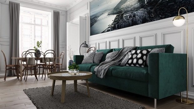 Фото из портфолио Неоклассицизм – фотографии дизайна интерьеров на INMYROOM