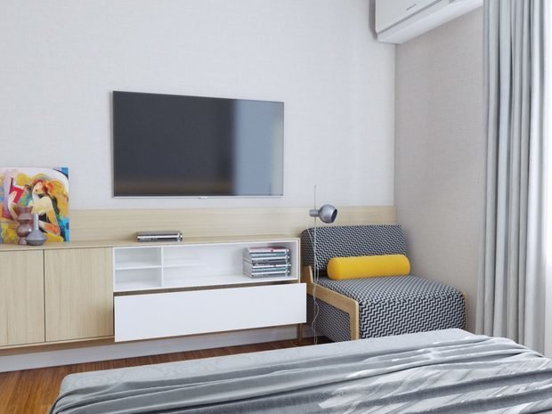Фото из портфолио ЖК «Дирижабль» 72 кв.м. – фотографии дизайна интерьеров на INMYROOM