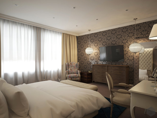Фото из портфолио Дом в пос.Плодородный – фотографии дизайна интерьеров на INMYROOM