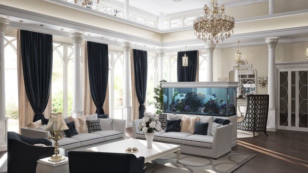 Фото из портфолио Частный дом, 450 м2, Анапа – фотографии дизайна интерьеров на InMyRoom.ru