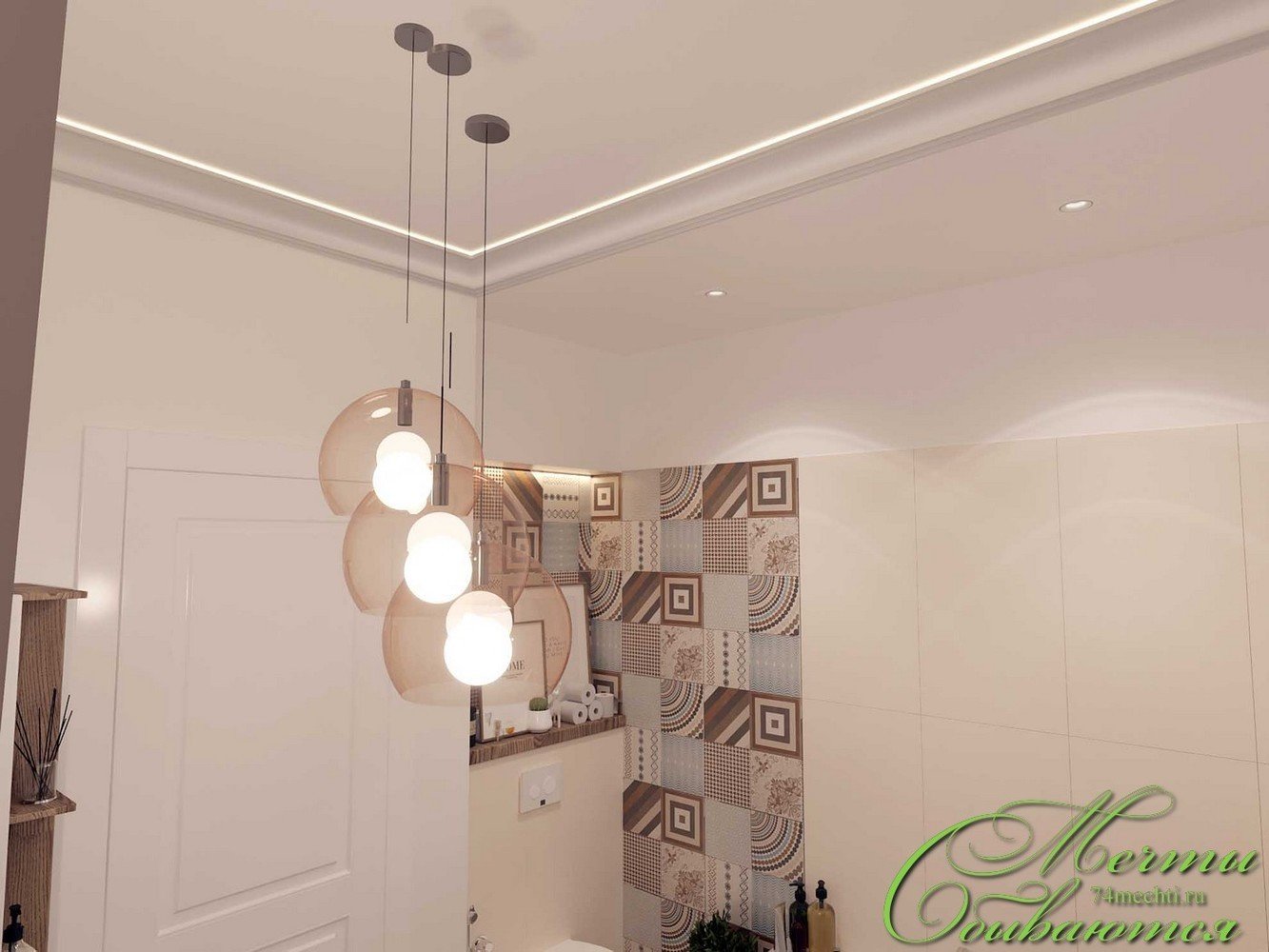 Фото из портфолио Лёгкая неоклассика в ванных комнатах – фотографии дизайна интерьеров на INMYROOM Фото из портфолио Лёгкая неоклассика в ванных комнатах – фотографии дизайна интерьеров на INMYROOM