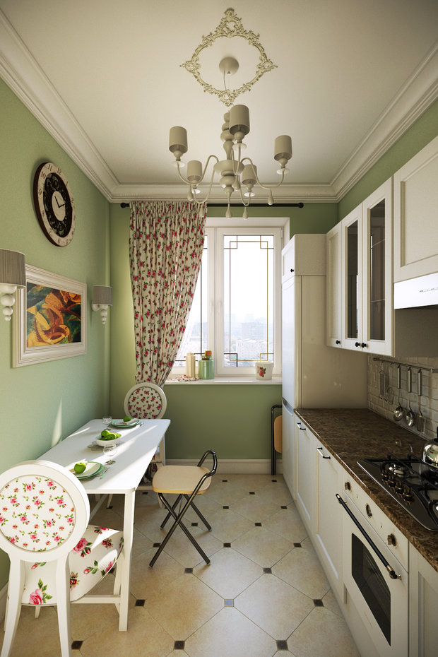 Фото из портфолио Дизайн проект квартиры на Ленинградском шоссе – фотографии дизайна интерьеров на INMYROOM