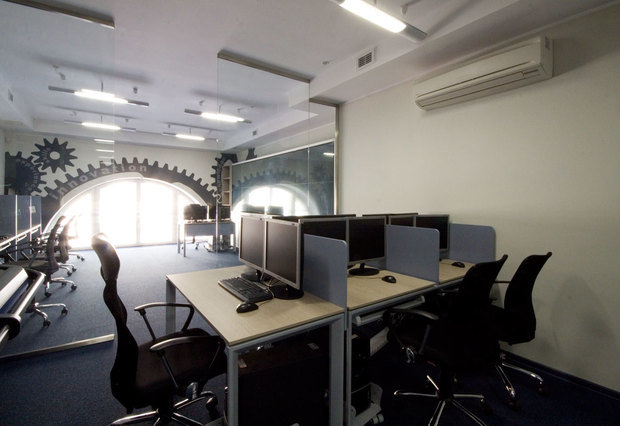 Фото из портфолио Учебно-тренировочный центр "Совкомфлот" – фотографии дизайна интерьеров на INMYROOM