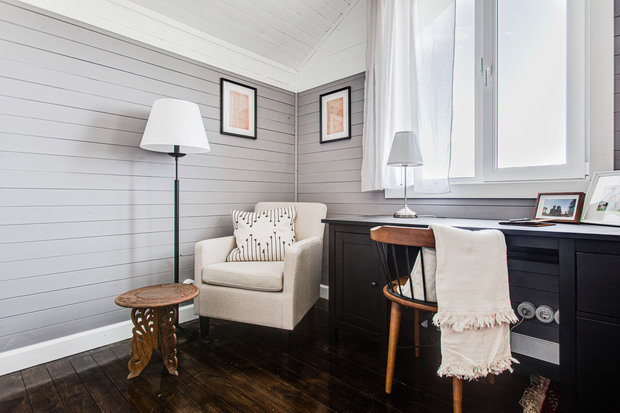 Фотография: Кабинет в стиле Прованс и Кантри, Скандинавский, Дом, Проект недели, Дача, Дом и дача, Истринский район, 4 и больше, Более 90 метров, Ксения Налетова – фото на INMYROOM