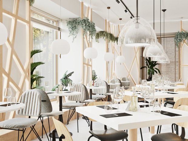 Фото из портфолио Ресторан ЭКО – фотографии дизайна интерьеров на INMYROOM