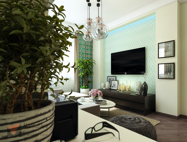 Фото из портфолио Квартира 20м2 – фотографии дизайна интерьеров на INMYROOM