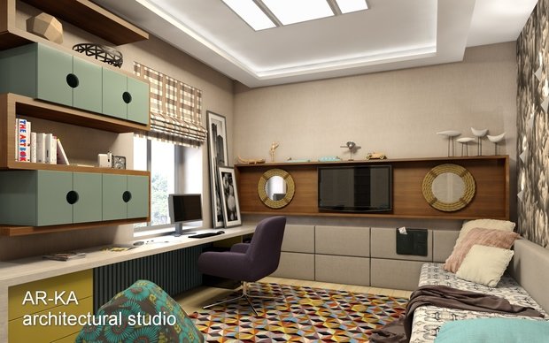 Фото из портфолио Загородный дом 1000 м2 – фотографии дизайна интерьеров на INMYROOM