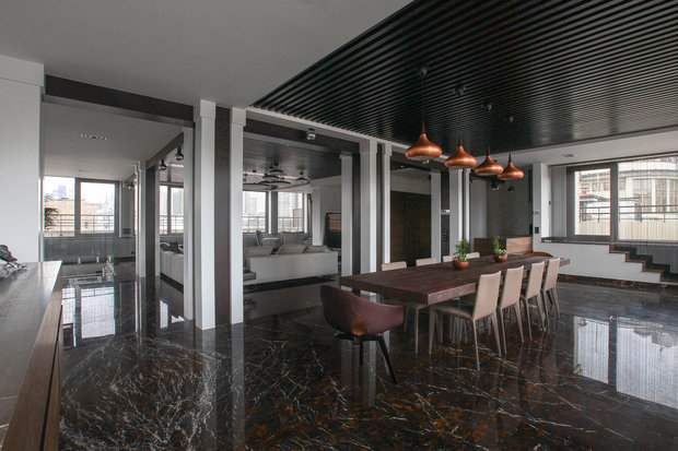 Фотография: Кухня и столовая в стиле Современный, Хай-тек – фото на INMYROOM